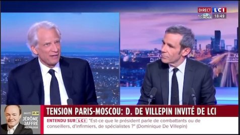 Dominique De Villepin S'exprime Sur Le Conflit Ukrainien - Agoravox TV