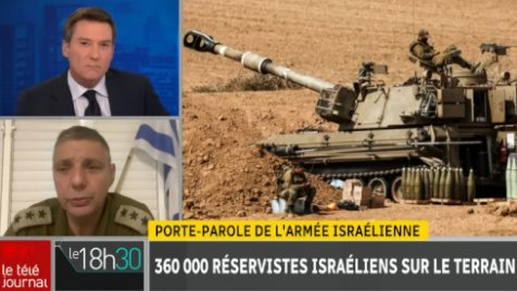 Israël prêt à un assaut terrestre entrevue avec un porte parole de l